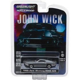 John Wick 1969 Ford Mustang BOSS 429 Greenlight